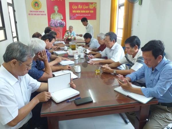 Tổ chức nhiều hoạt động cho cán bộ Công an hưu