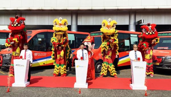 Khai trương hoạt động 2 tuyến xe buýt liền kề nối TP Đà Nẵng với tỉnh Quảng Nam