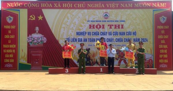 Hội thi Tổ liên gia an toàn PCCC – ngày hội của người dân Đắk Nông