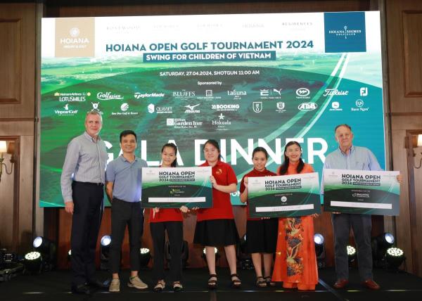 Hoiana tổ chức giải gôn từ thiện gây quỹ 1,2 tỷ đồng hỗ trợ trẻ em tại Quảng Nam