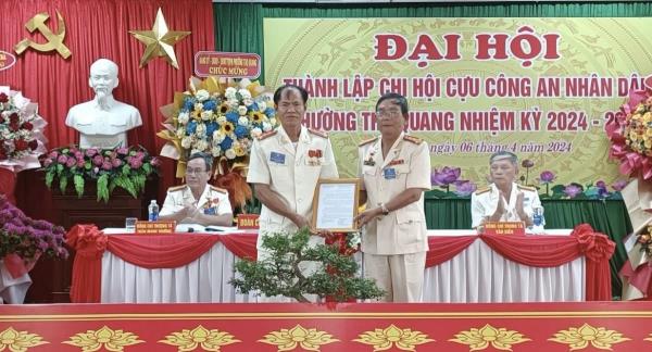 Thành lập Chi hội Cựu CAND phường Thọ Quang