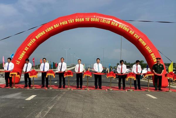 Thông xe tuyến đường vành đai phía Tây TP Đà Nẵng