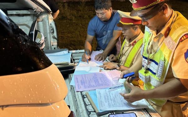Một tuần, Công an tỉnh Quảng Nam xử lý 527 trường hợp vi phạm an toàn giao thông