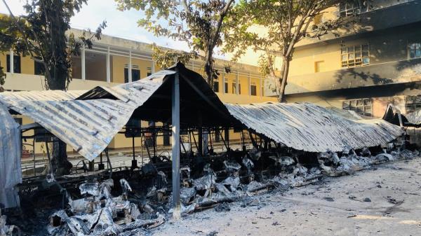 Quảng Nam, 40 xe điện du lịch cháy rụi