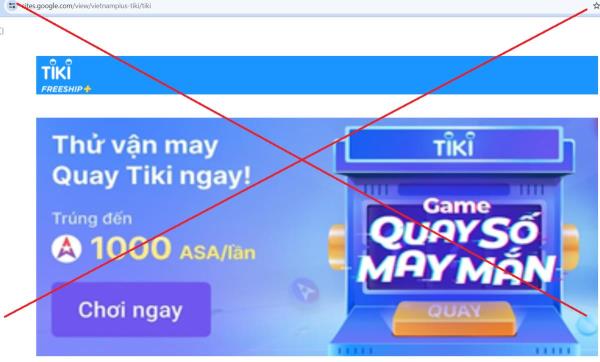 Công bố danh sách trang web giả mạo và một số tài khoản lừa đảo nhằm chiếm đoạt tài sản