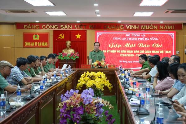 Báo chí luôn đồng hành, sát cánh cùng Công an Đà Nẵng trong công tác bảo đảm an ninh trật tự