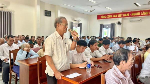 Đại biểu HĐND TP Đà Nẵng tiếp xúc cử tri phường Hòa Hải