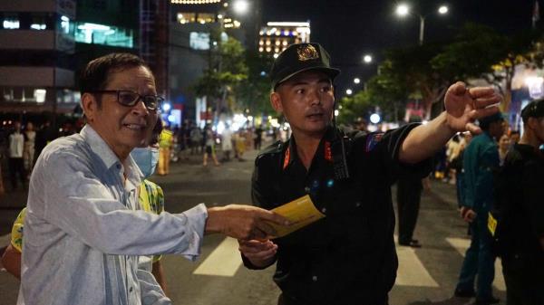 Công an TP Đà Nẵng đảm bảo an toàn tuyệt đối đêm khai mạc Lễ hội pháo hoa quốc tế