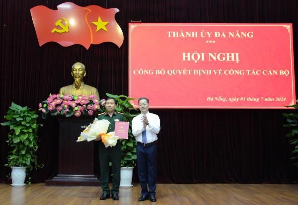 Đồng chí Đoàn Duy Tân giữ chức vụ Phó trưởng Ban thường trực Ban tổ chức Thành ủy