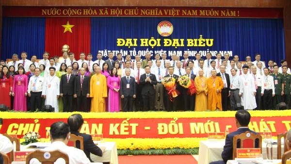 Đồng chí Lê Trí Thanh giữ chức vụ Chủ tịch Ủy ban MTTQ Việt Nam tỉnh Quảng Nam