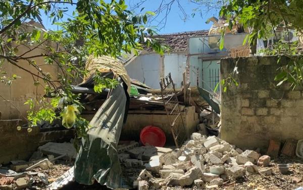 Tiếp tục xảy ra vụ nổ khiến 2 người bị thương trong quá trình dọn dẹp hiện trường