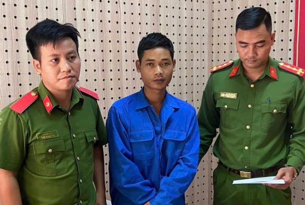Công an xã Quảng Trực bắt đối tượng truy nã về tội trộm cắp tài sản