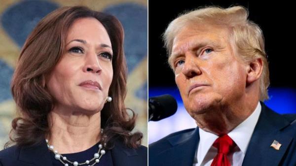 Bà Harris nới rộng khoảng cách so với ông Trump
