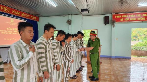 Giảm thời gian chấp hành án phạt tù cho 28 phạm nhân tại Trại tạm giam Công an TP Đà Nẵng