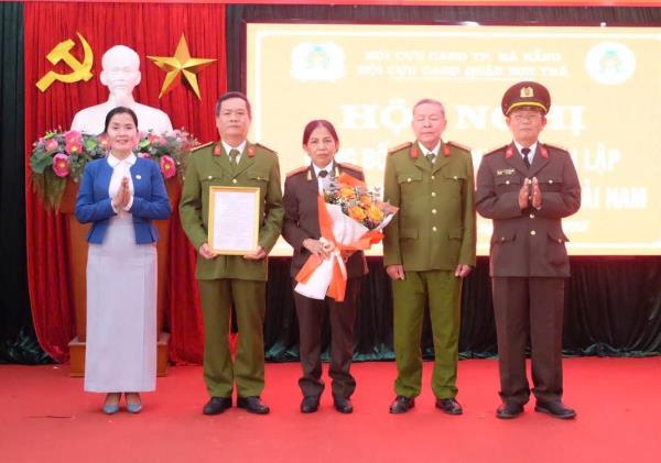 Thành lập Chi hội Cựu CAND P. An Hải Nam