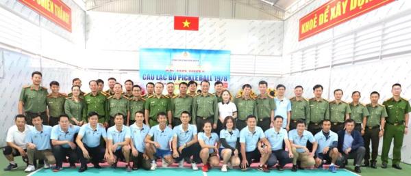 Ra mắt Câu lạc bộ Pickleball 19/8 Công an tỉnh Đắk Nông