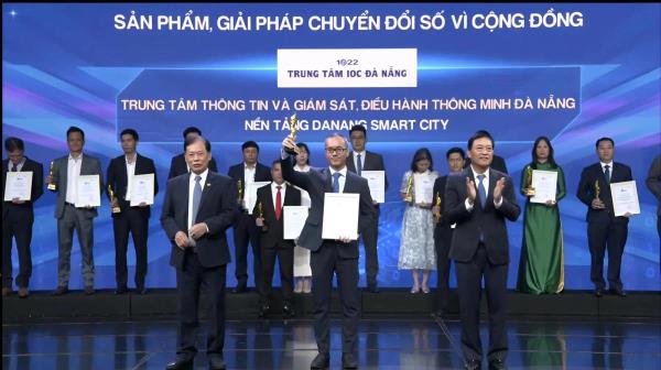 Nền tảng Danang Smart City được vinh danh tại Giải thưởng Chuyển đổi số Việt Nam 2025