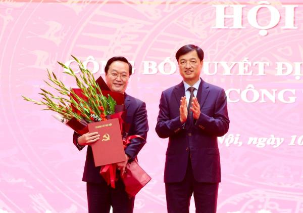 Bí thư Tỉnh ủy Nghệ An Nguyễn Đức Trung được điều động, chỉ định giữ chức Phó Bí thư Thành ủy Hà Nội