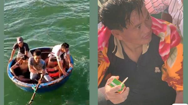 Đã tìm thấy 3 người trôi dạt trên biển Lý Sơn