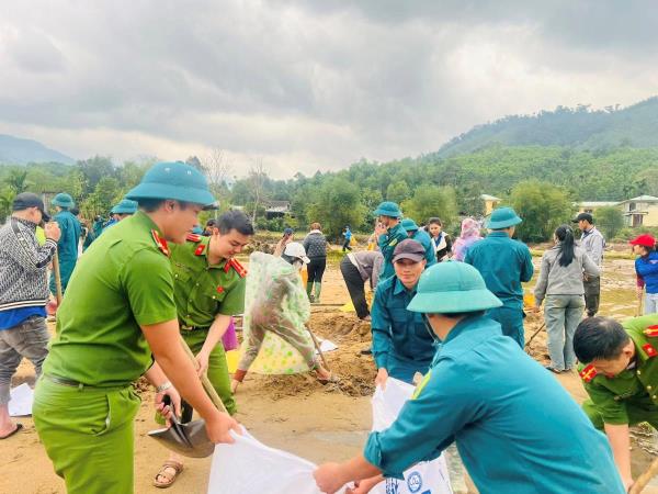 Xã Trà Giáp nỗ lực khắc phục hậu quả sau thiên tai