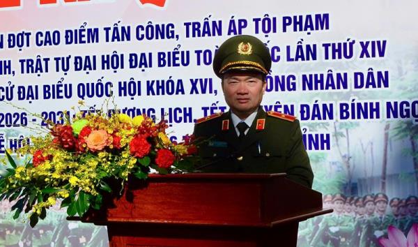 Công an tỉnh Lâm Đồng quyết tâm bảo vệ tuyệt đối an ninh, an toàn Tết Nguyên đán Bính Ngọ 2026 và các sự kiện trọng đại