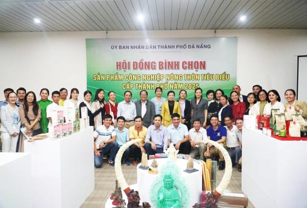 22 sản phẩm/bộ sản phẩm được công nhận Sản phẩm công nghiệp nông thôn tiêu biểu cấp TP Đà Nẵng năm 2025