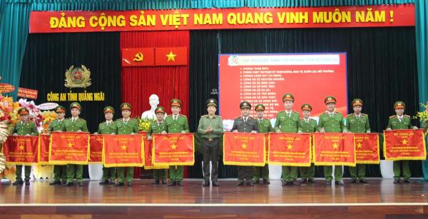 Công an tỉnh Quảng Ngãi đoàn kết, quyết liệt, chủ động triển khai hiệu quả các mặt công tác