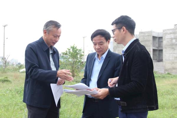 Lãnh đạo HĐND thành phố khảo sát đề án đặt, đổi tên đường và công trình công cộng