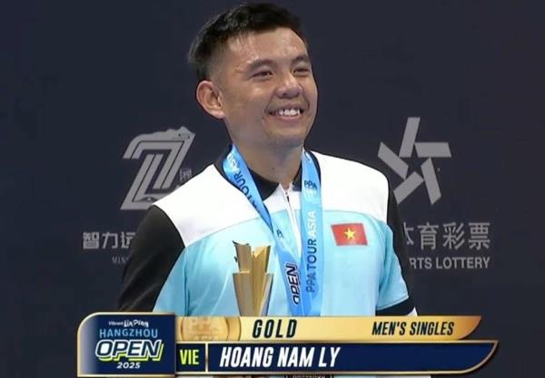 Đỉnh cao pickleball Việt Nam: Hoàng Nam hạ Jack Wong, vô địch choáng váng châu Á