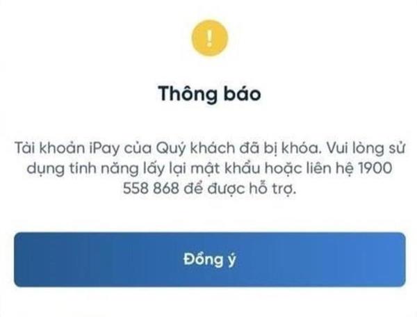 Cẩn trọng khi tài khoản ngân hàng bỗng dưng bị khóa