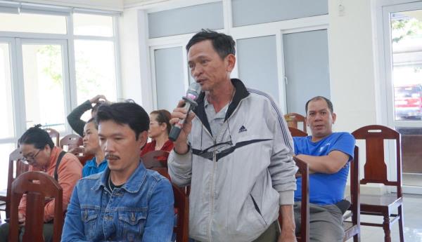 Vận động di dời hộ dân ở nhà liền kề Đông Trà và Tân Trà vào Khu chung cư thu nhập thấp