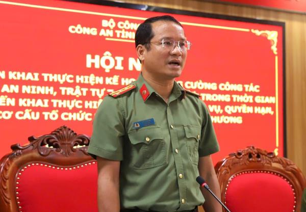 Công an Đắk Nông bố trí các tổ công tác khi không bố trí Công an cấp huyện