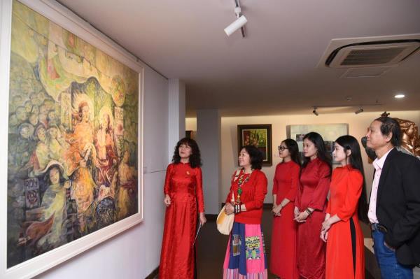 Khai mạc Triển lãm mỹ thuật Đà Nẵng gấm hoa