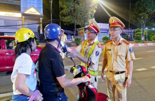 Tiếp tục mạnh tay với ma men để phòng ngừa tai nạn giao thông trên địa bàn tỉnh