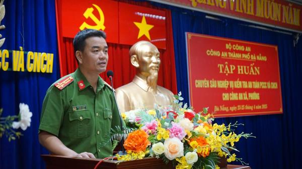 Nâng cao nghiệp vụ kiểm tra an toàn PCCC cho lực lượng Công an cơ sở