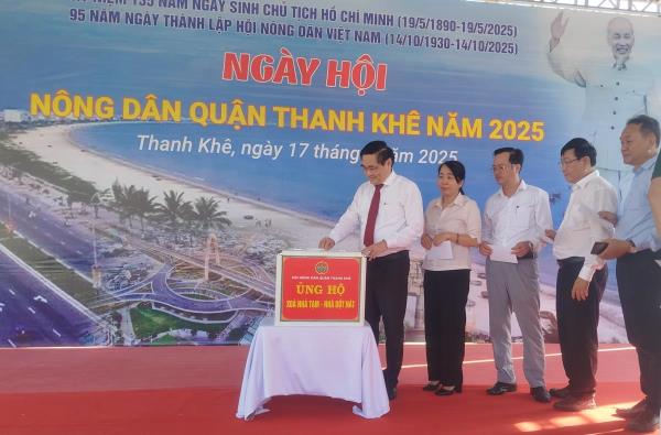 Nhiều hoạt động sôi nổi tại Ngày hội Nông dân quận Thanh Khê năm 2025