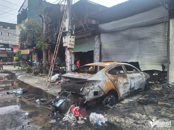 Clip nghi phạm phóng hỏa khiến 4 ngôi nhà ở Bắc Giang cháy rụi