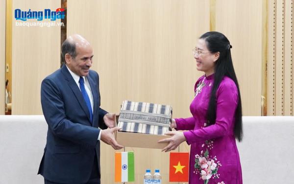 Cơ hội thúc đẩy hợp tác khoa học, công nghệ giữa Quảng Ngãi và doanh nghiệp Ấn Độ