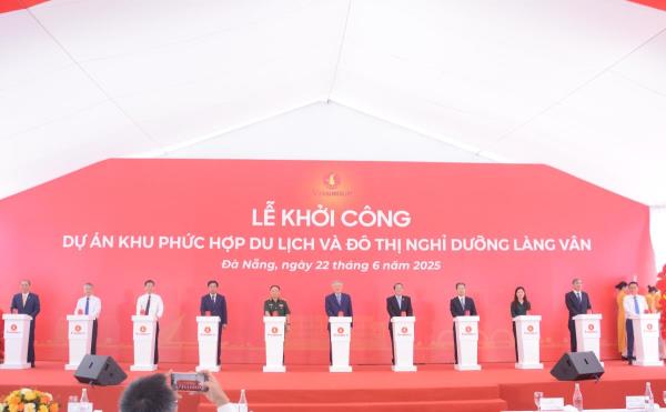 Khởi công dự án Khu phức hợp Du lịch và Đô thị Nghỉ dưỡng Làng Vân