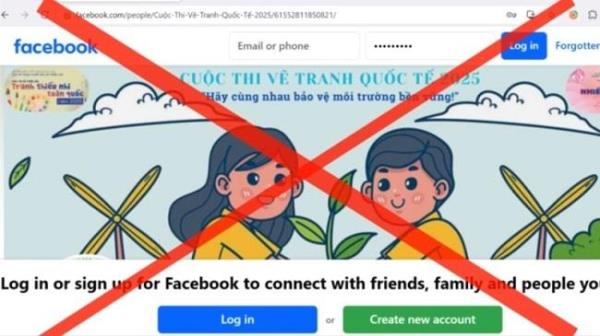 Cảnh báo bẫy lừa đảo mạo danh cuộc thi vẽ tranh quốc tế