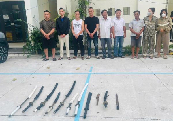 Cảnh sát hình sự Đà Nẵng bắt nhiều đối tượng giang hồ cho vay nặng lãi