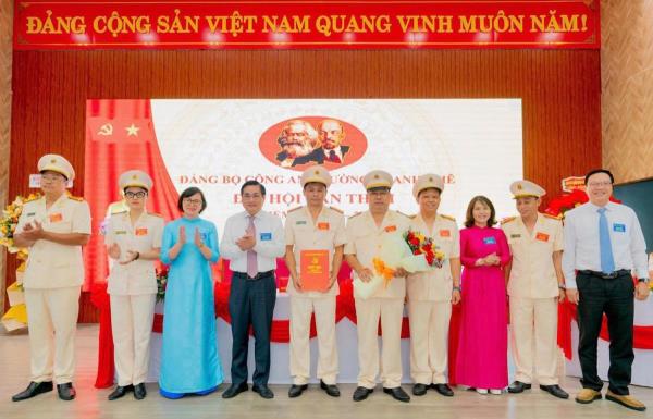 Công an phường các địa phương tổ chức thành công Đại hội Đảng