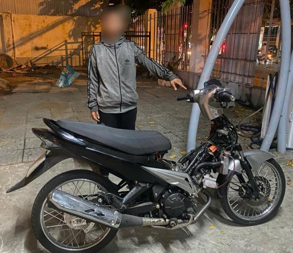 Công an phường Thanh Khê nhanh chóng làm rõ đối tượng trộm cắp xe máy
