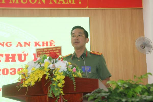 Công an các địa phương tổ chức Đại hội lần thứ I, nhiệm kỳ 2025-2030