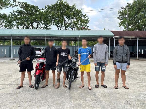 Công an xã Núi Thành nhanh chóng truy xét nhóm côn đồ