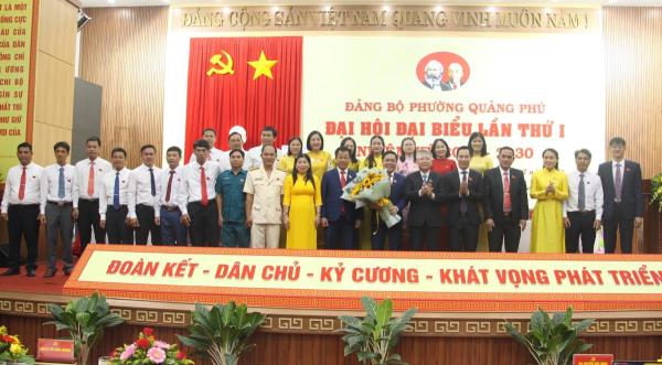 Xây dựng phường Quảng Phú trở thành đô thị xanh, thông minh và hiện đại