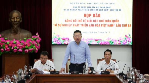 Nhiều đổi mới trong Giải Báo chí toàn quốc Vì sự nghiệp phát triển Văn hóa Việt Nam lần thứ Ba