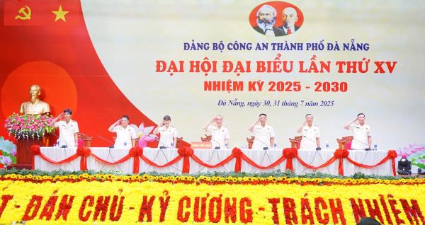 Khai mạc phiên trù bị Đại hội Đại biểu Đảng bộ Công an TP Đà Nẵng lần thứ XV, nhiệm kỳ 2025 – 2030