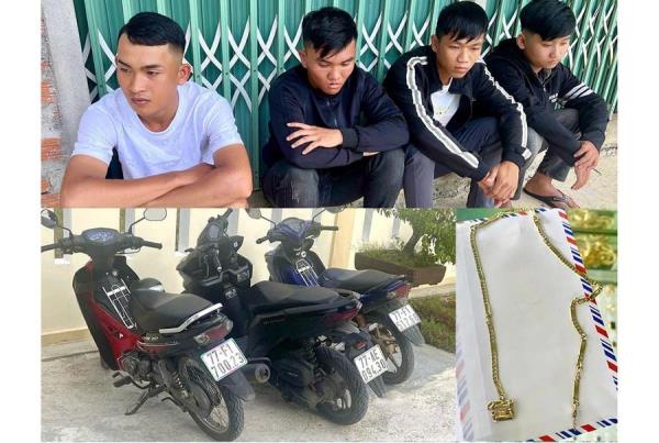 Truy nhanh nhóm cướp tài sản