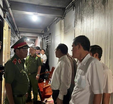 Công an TPHCM thông tin ban đầu về vụ cháy tại phường Phú Thọ Hoà